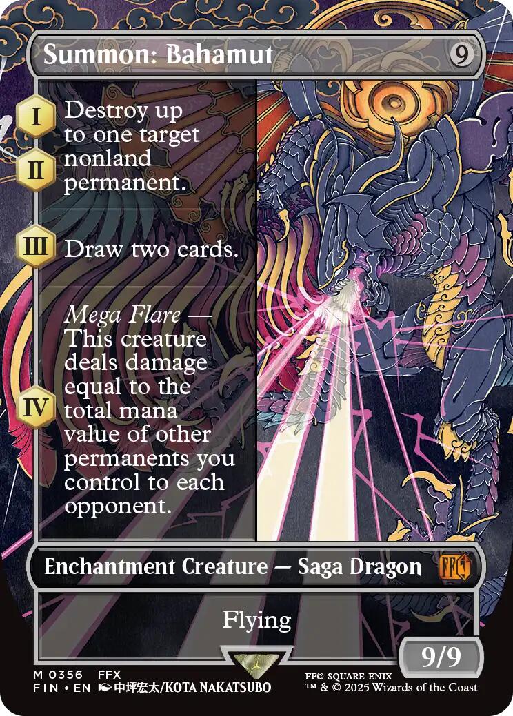 Summon: Bahamut (Borderless) [FIN - 356]