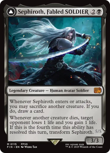 Sephiroth, Fabled SOLDIER [FIN - 115]