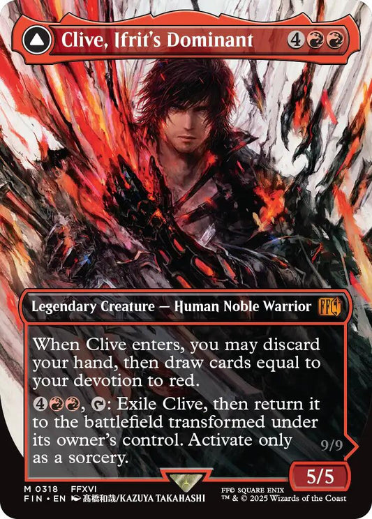 Clive, Ifrit's Dominant (Borderless) (0318) [FIN - 318]
