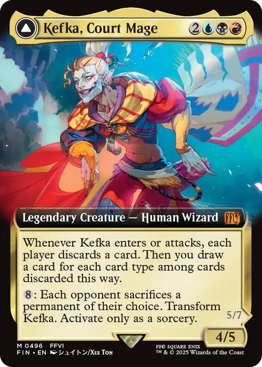 Kefka, Court Mage (Extended Art)