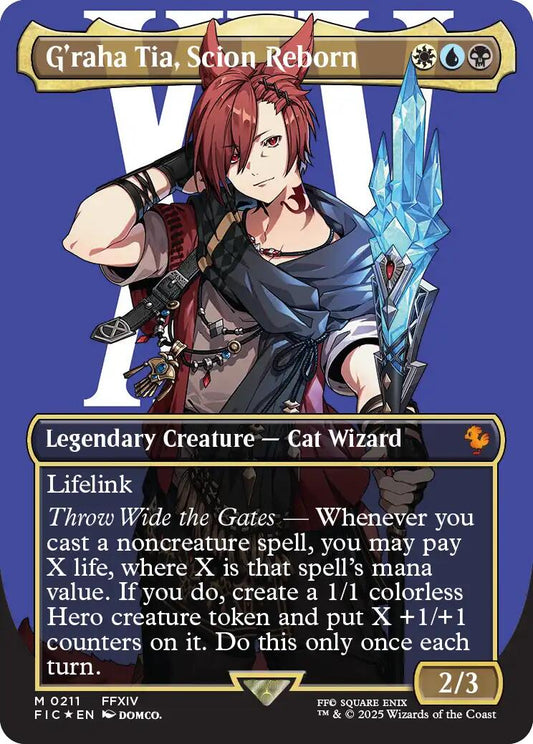G'raha Tia, Scion Reborn (Borderless) (Surge Foil) [FIC - 211]