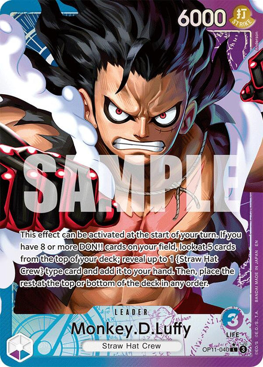 Monkey.D.Luffy (040) (Alternate Art) [OP11 - OP11-040]