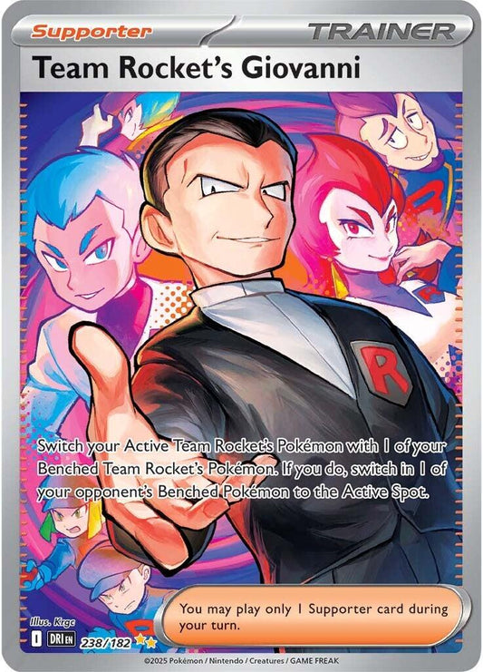 Team Rocket's Giovanni - 238/182 [DRI - 238/182]