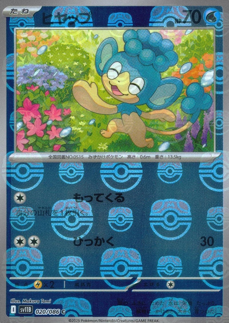 Panpour - 020/086 (Master Ball Pattern)