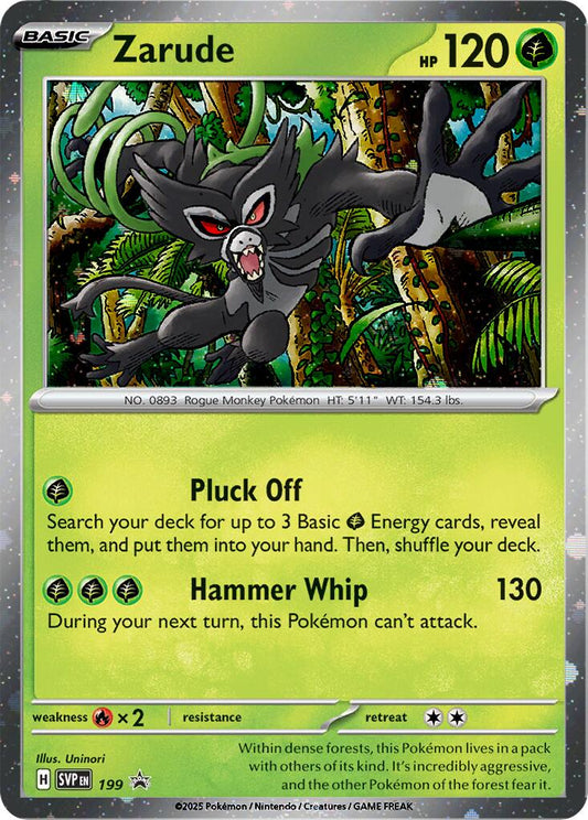 Zarude - 199 (Cosmos Holo)