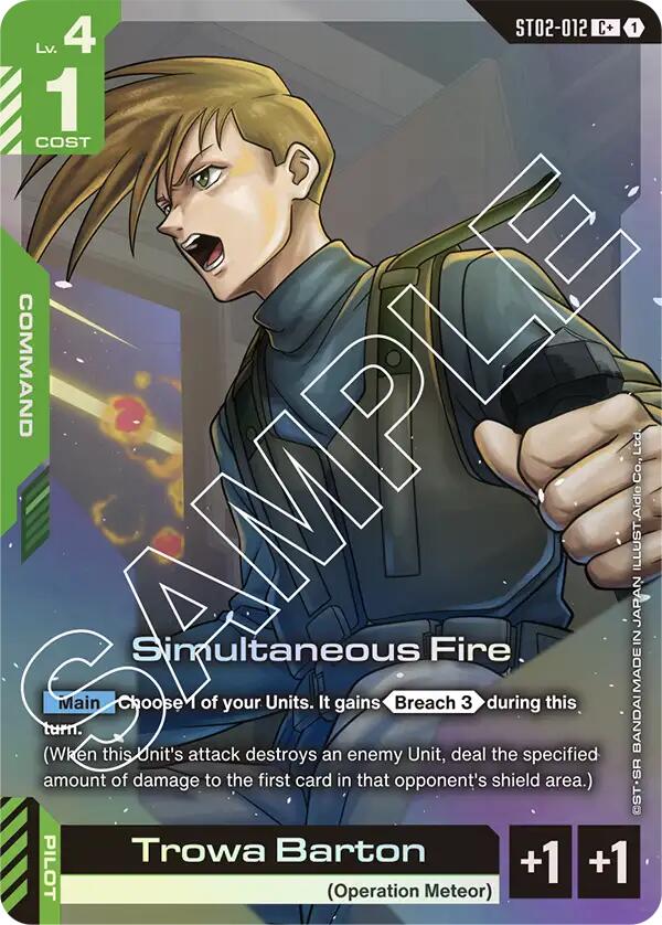 Simultaneous Fire (C+)