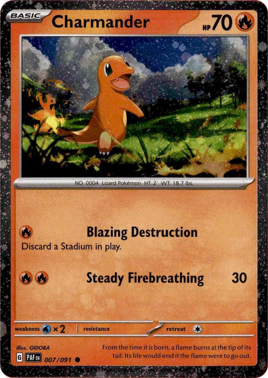 Charmander - 007/091 (Cosmos Holo)