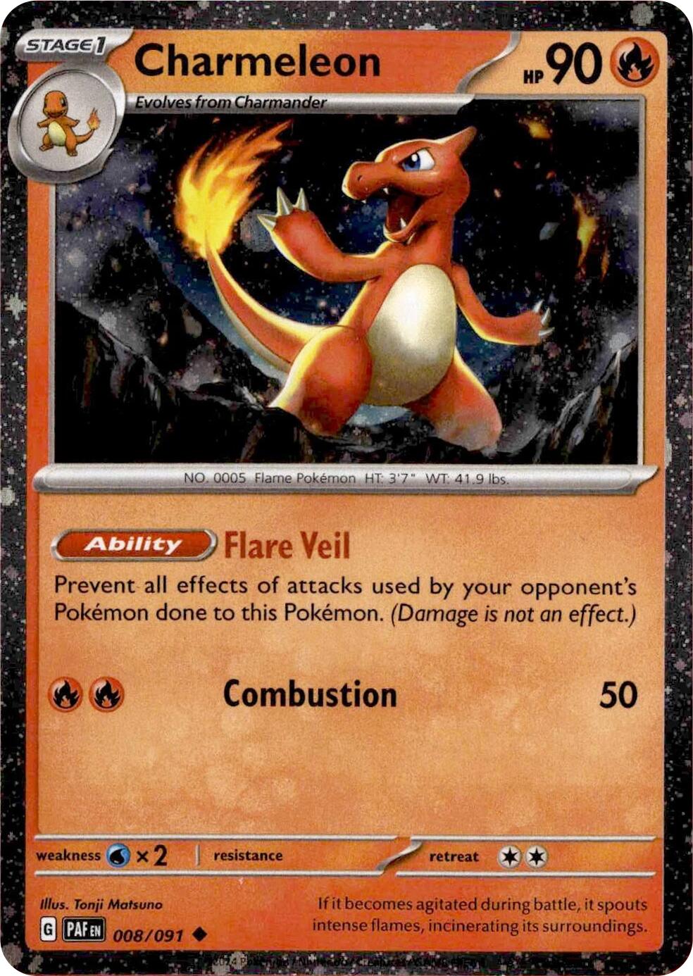 Charmeleon - 008/091 (Cosmos Holo)