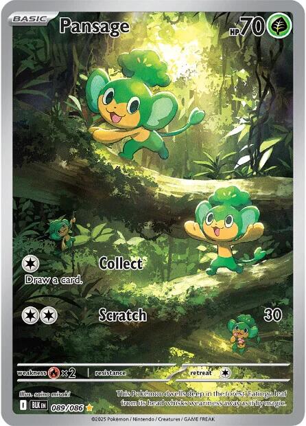 Pansage [BLK - 089/086]