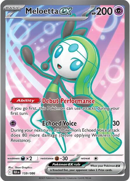 Meloetta ex - 159/086 [BLK - 162/086]
