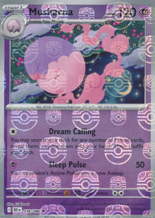 Musharna (Master Ball Pattern)