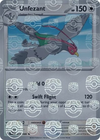 Unfezant (Master Ball Pattern)