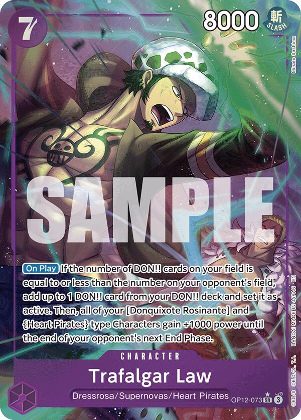 Trafalgar Law (073) (Alternate Art) [OP12 - OP12-073]