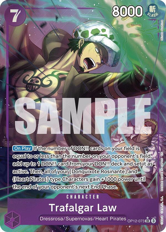 Trafalgar Law (073) (Alternate Art) [OP12 - OP12-073]