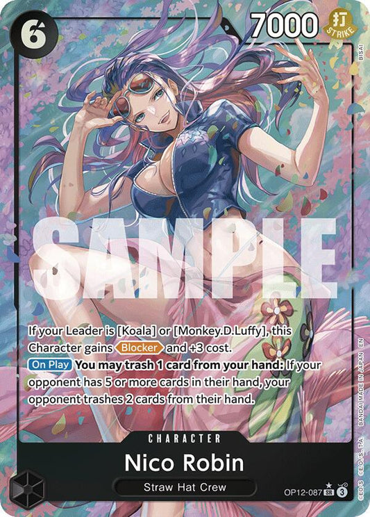 Nico Robin (Alternate Art) [OP12 - OP12-087]