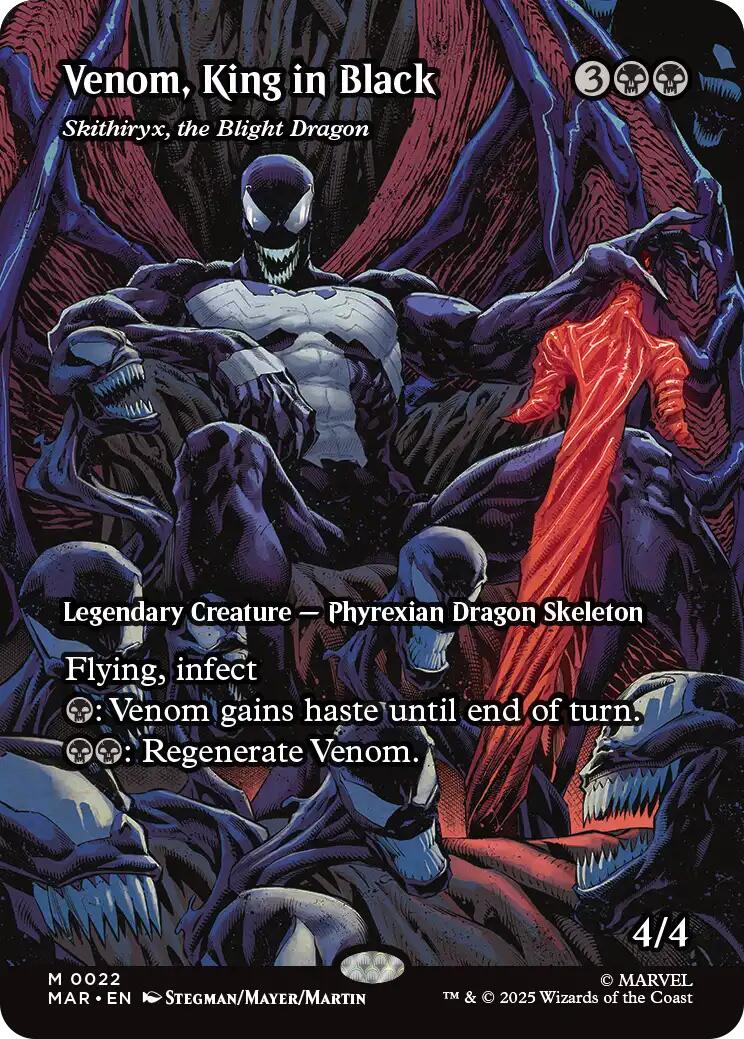 Venom, King in Black - Skithiryx, the Blight Dragon (Borderless)