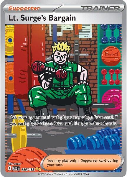 Lt. Surge's Bargain - 185/132