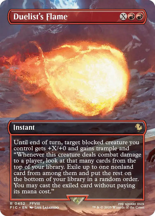 Duelist's Flame (Borderless)