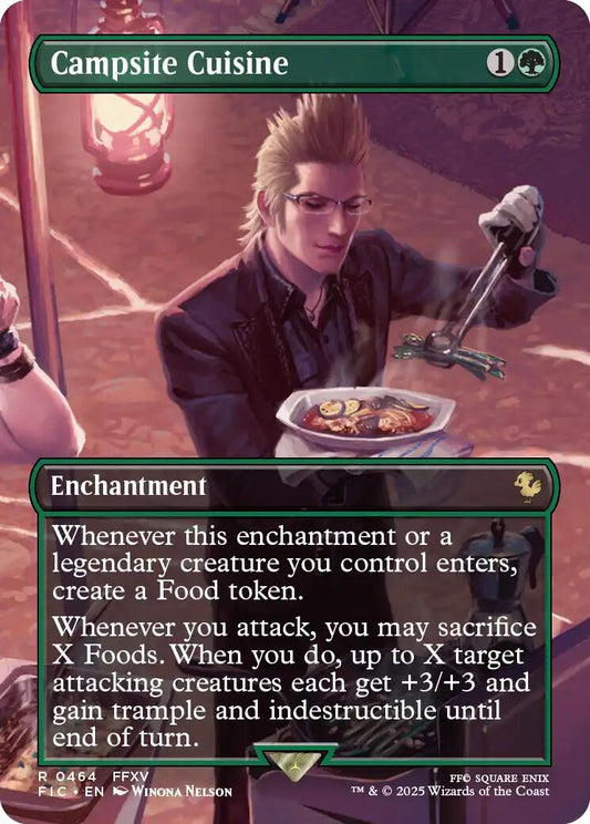 Campsite Cuisine (Borderless)