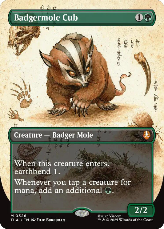 Badgermole Cub (Borderless)