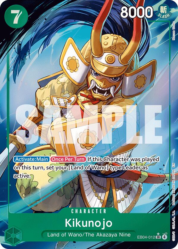 Kikunojo - EB04-012 (Alternate Art)
