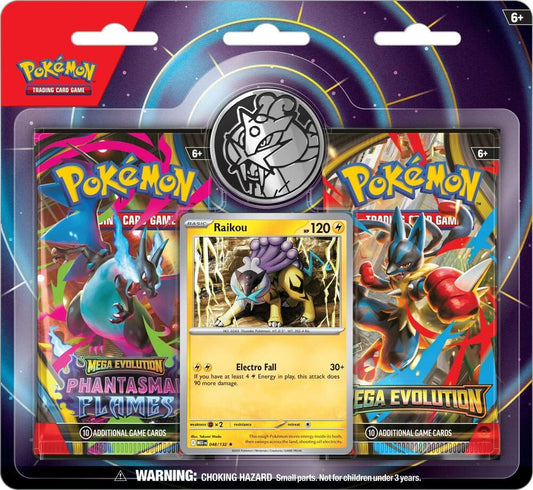 2-Pack Blister [Raikou] Phantasmal Flames & Mega Evolution