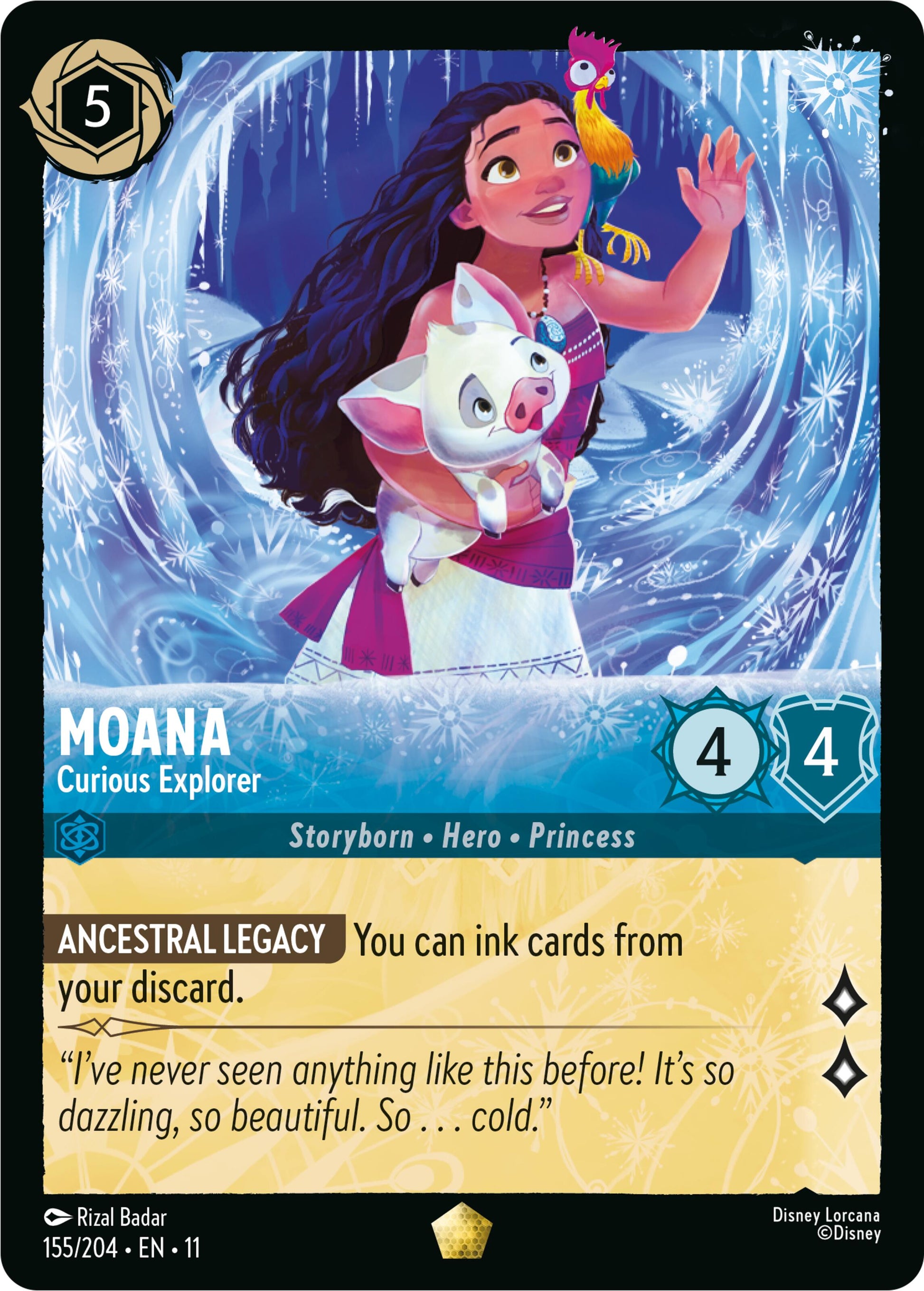 Moana - Curious Explorer