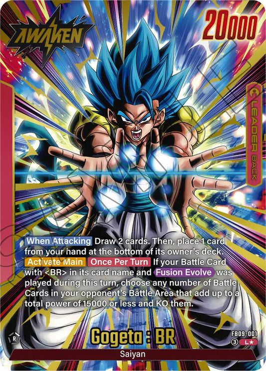 Gogeta : BR - FB09-001 (Alternate Art)