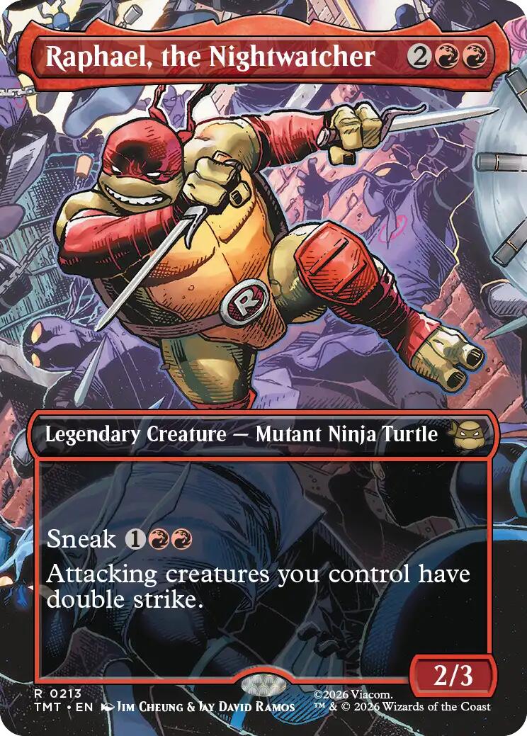 Raphael, the Nightwatcher (Borderless)