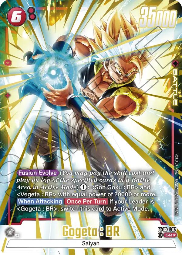 Gogeta : BR - FB09-007 (Alternate Art)
