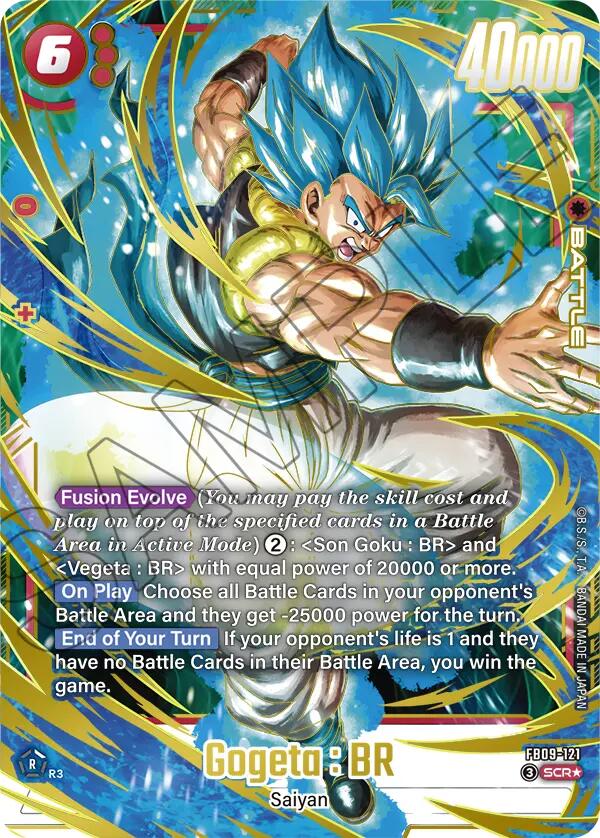 Gogeta : BR - FB09-121 (Alternate Art)