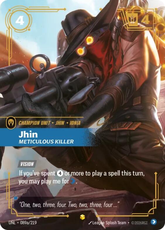 Jhin, Meticulous Killer (Alternate Art)