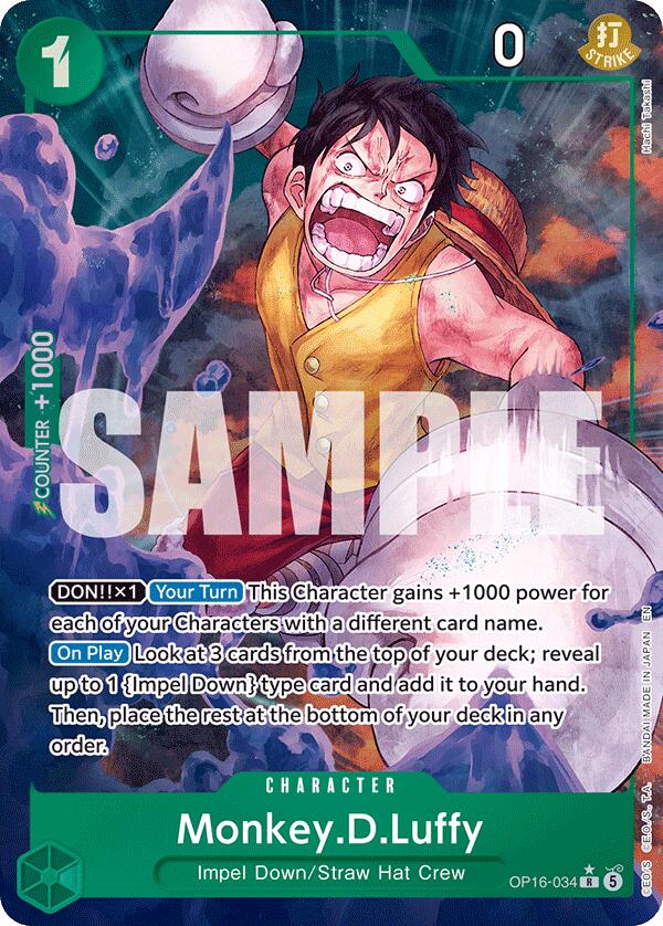 Monkey.D.Luffy (034) (Alternate Art)
