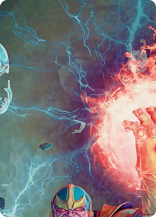 Thanos, the Mad Titan Art Card (2/9)