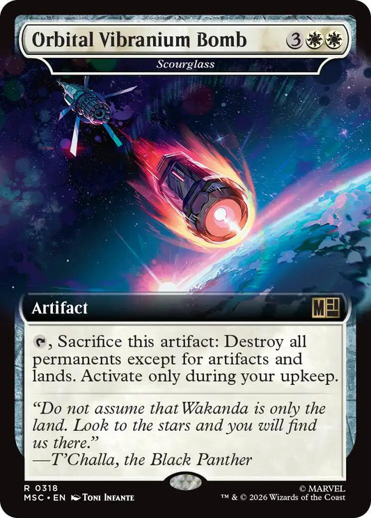Orbital Vibranium Bomb - Scourglass (Extended Art)