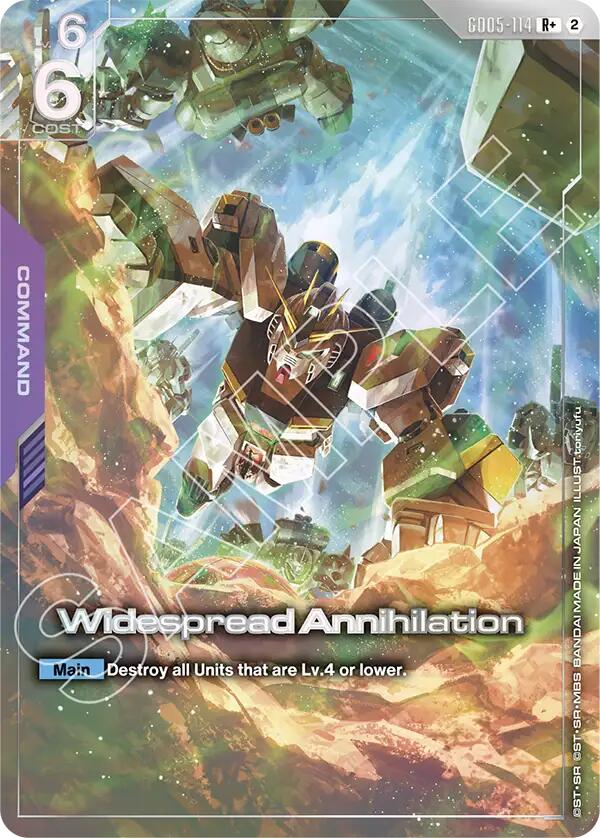 Widespread Annihilation (R+)