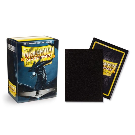 Dragon Shield Jet Standard Matte Sleeves