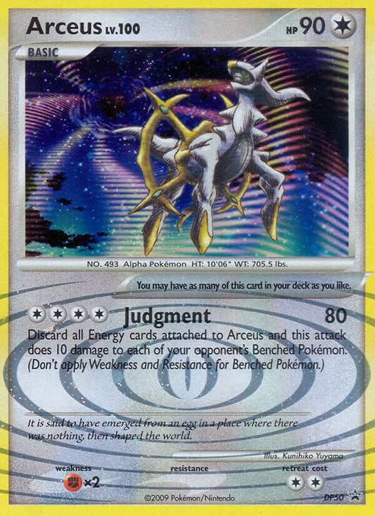 Arceus - DP50 - Diamond and Pearl Promo