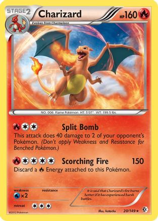 Charizard 20/149 - Boundaries Crossed Holofoil