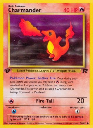 Charmander - 1st Edition - Team Rocket