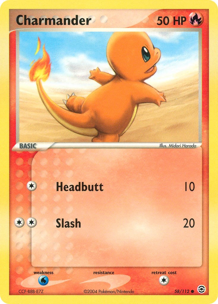 Charmander - 058/112