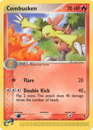 Combusken - 27/109 - Ruby and Sapphire