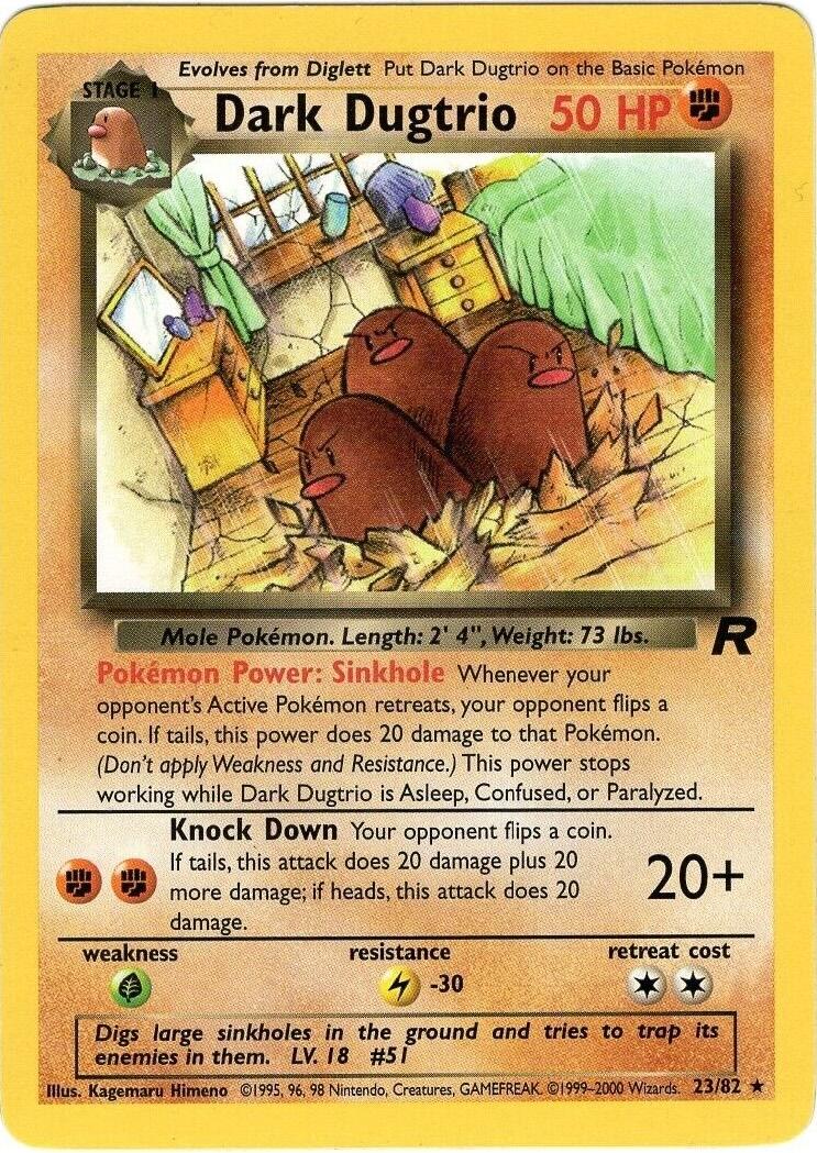 Dark Dugtrio (23)