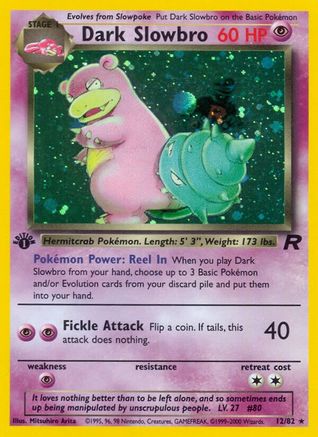 Dark Slowbro (12) - Team Rocket