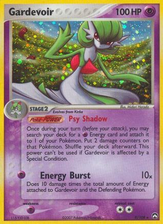 Gardevoir 9/108 - Power Keepers Holofoil