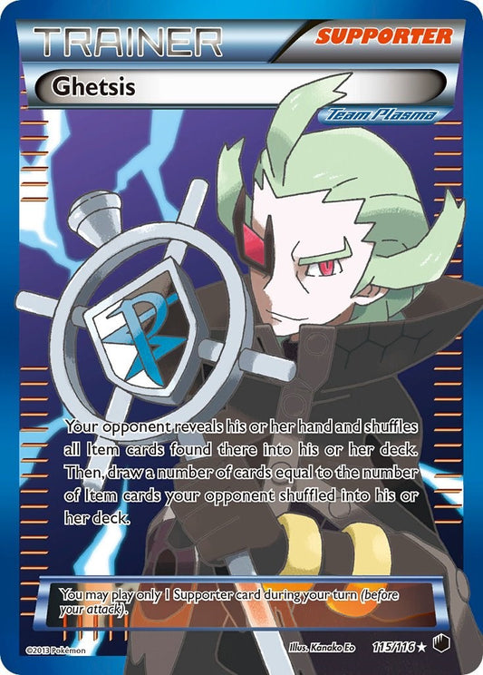 Ghetsis (Team Plasma) (Full Art) [PLF - 115/116]