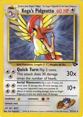 Koga's Pidgeotto