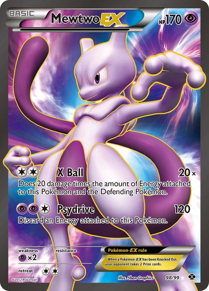 Mewtwo EX (98 Full Art) - Next Destinies