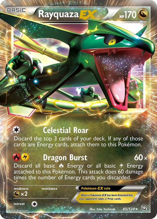 Rayquaza EX - Dragons Exalted