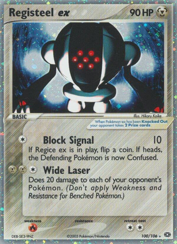 Registeel ex - Emerald